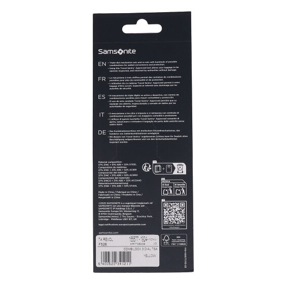 Samsonite TA Revolution Kofferschloss 1 cm