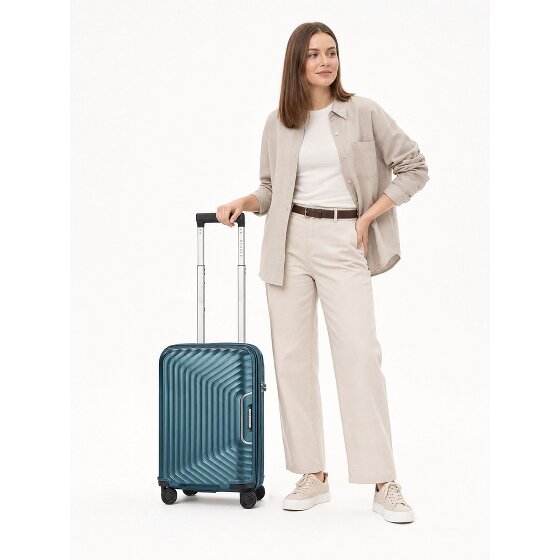 Redolz Essentials 01 4 Rollen Kabinentrolley 53 cm mit Dehnfalte