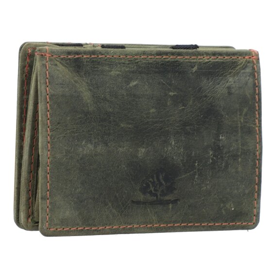 Greenburry Vintage Geldbörse Leder 7.5 cm
