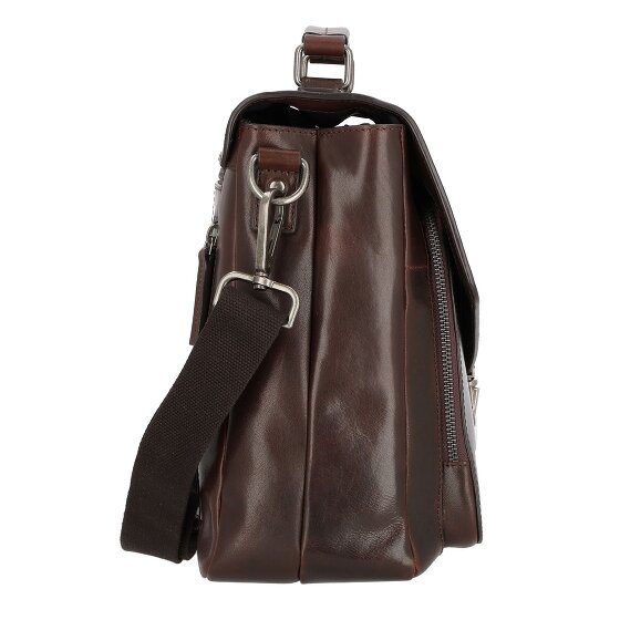 Leonhard Heyden Roma Aktentasche Leder 40 cm Laptopfach