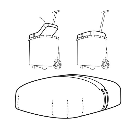 reisenthel Carrycruiser Cover Abdeckung 42 cm