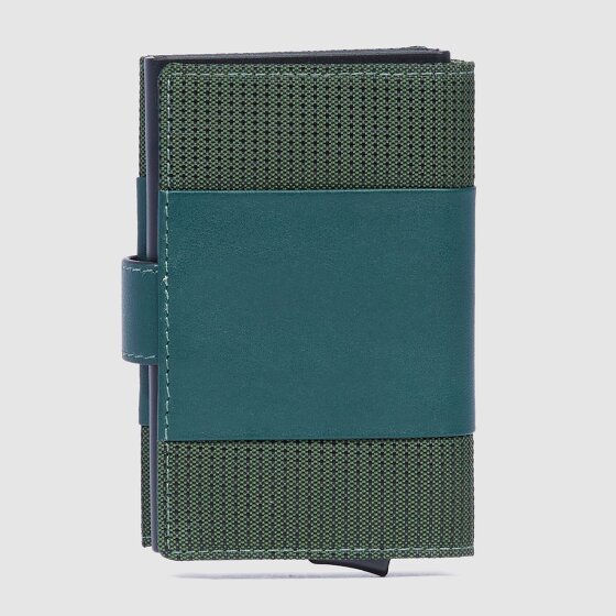 Piquadro PQ-Earth Kreditkartenetui RFID Schutz Leder 6.5 cm