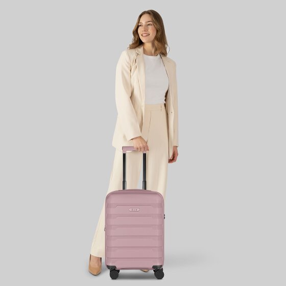 d&n South Dakota 4 Rollen Kabinentrolley S 55 cm mit Dehnfalte