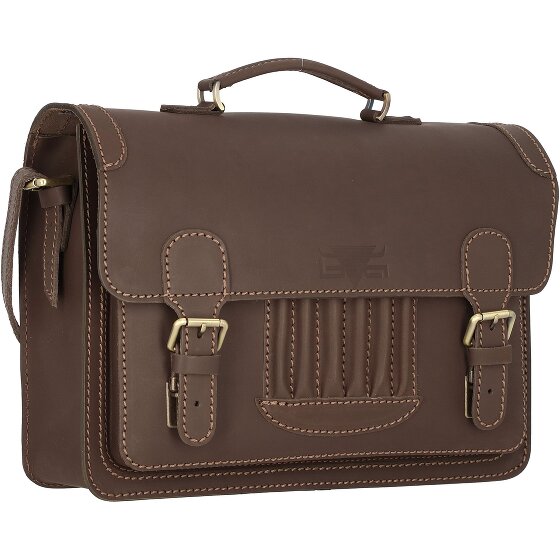 Mika Reed Aktentasche Leder 39 cm