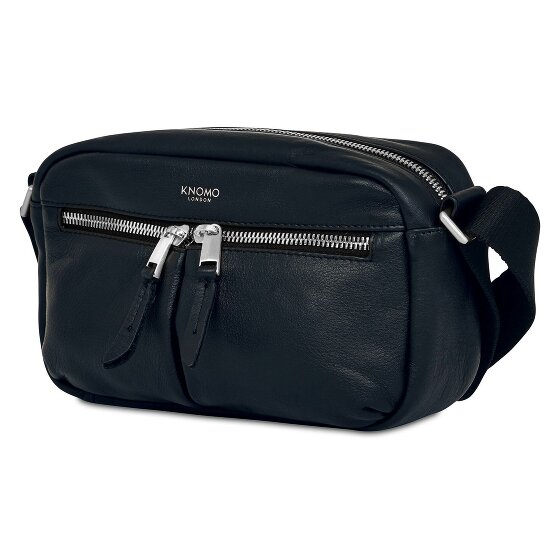 Knomo Luxe Umhängetasche RFID Schutz Leder 23 cm