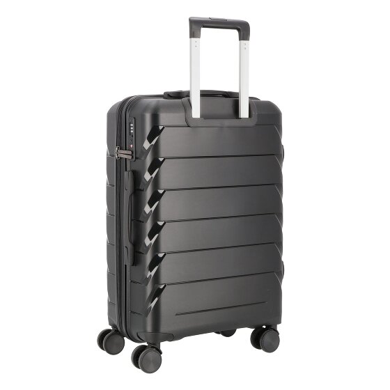 d&n Travel Line 4100 4 Rollen Trolley M 64 cm