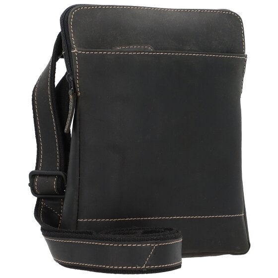 Jack Kinsky Baltimore 24 Umhängetasche Leder 19 cm