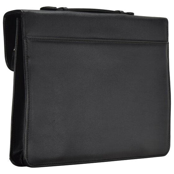 Dermata Aktentaschen Aktenmappe Leder 36 cm