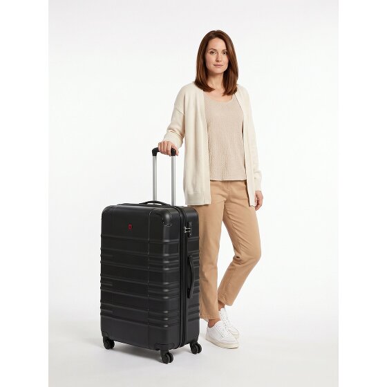 Wenger Amplar Evo 4 Rollen Trolley L 75 cm mit Dehnfalte