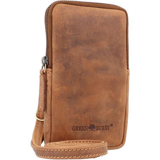 Greenburry Vintage Umhängetasche Leder 11 cm