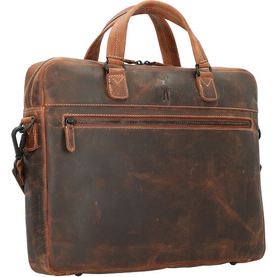 Jack Kinsky Baltimore 8 Aktentasche Leder 40 cm Laptopfach