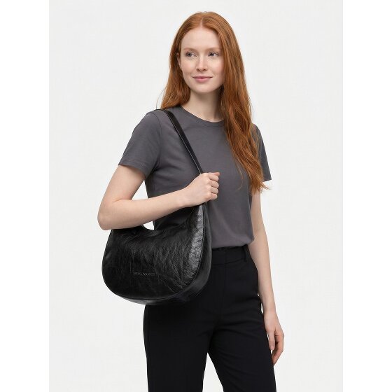 LES VISIONNAIRES Harper Schultertasche Leder 28 cm