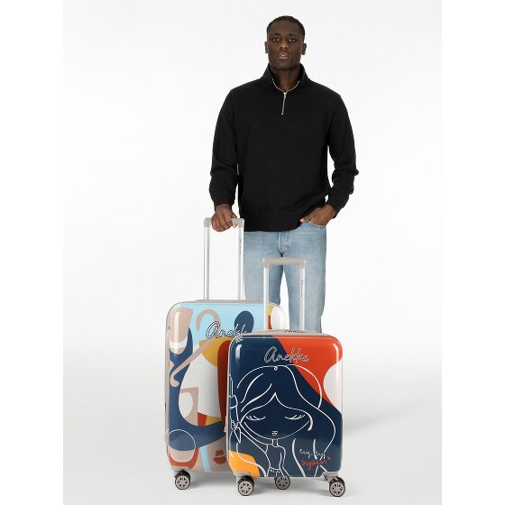 Anekke Eikon 4 Rollen Kofferset 2-teilig mit Dehnfalte