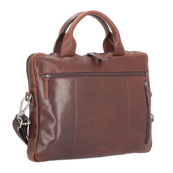 Leonhard Heyden Roma Aktentasche Leder 38 cm Laptopfach