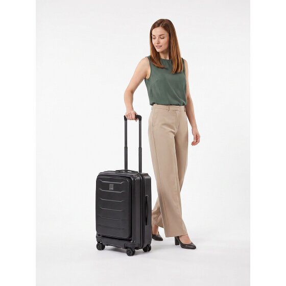 Stratic Phoenix 4 Rollen Kabinentrolley S 55 cm mit Dehnfalte