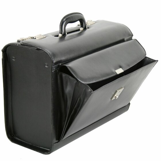 d&n Business & Travel Pilotenkoffer Leder 45 cm
