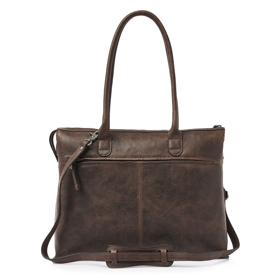 Castelijn & Beerens Carisma Schultertasche RFID Leder 40 cm Laptopfach