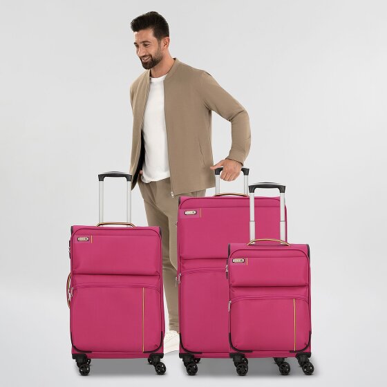 d&n Travel Line 6704 4 Rollen Kofferset 3-teilig