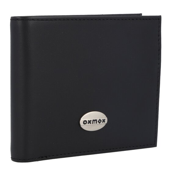 oxmox Leather Geldbörse RFID Schutz Leder 12 cm
