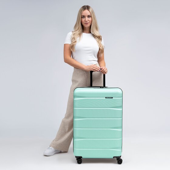 Franky Munich 4.0 4 Rollen Trolley L 76 cm mit Dehnfalte