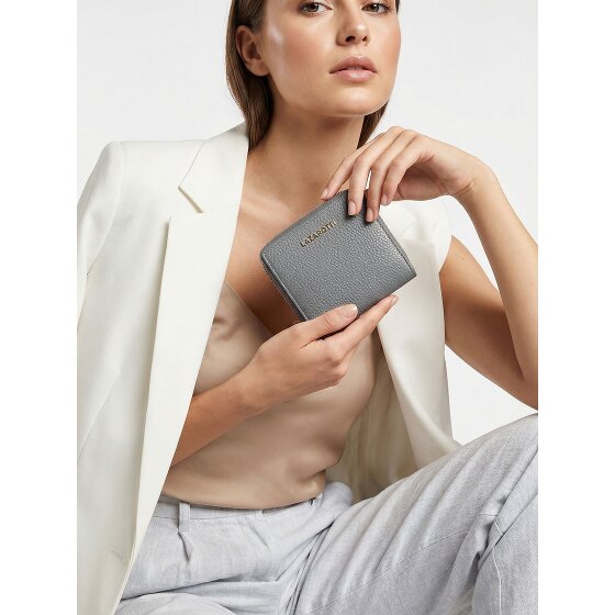 Lazarotti Bologna Leather Medium Zip-Around Geldbörse Leder 10 cm