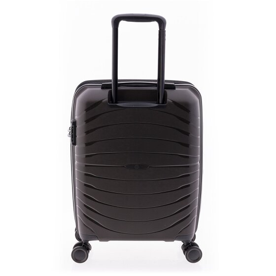 Gladiator 3400 4 Rollen Kabinentrolley 55 cm mit Dehnfalte
