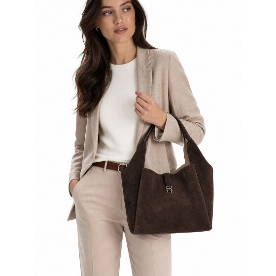 AIGNER Zaira Schultertasche Leder 33 cm