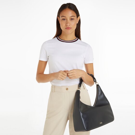 Tommy Hilfiger TH Soft Schultertasche Leder 38 cm
