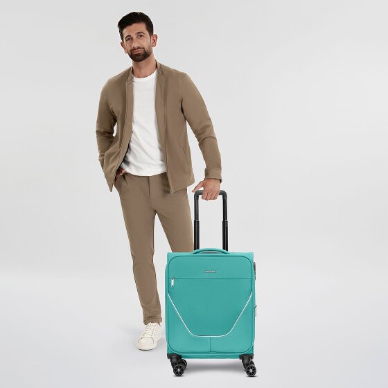 Stratic taska 4-Rollen Kabinentrolley S 55 cm mit Dehnfalte