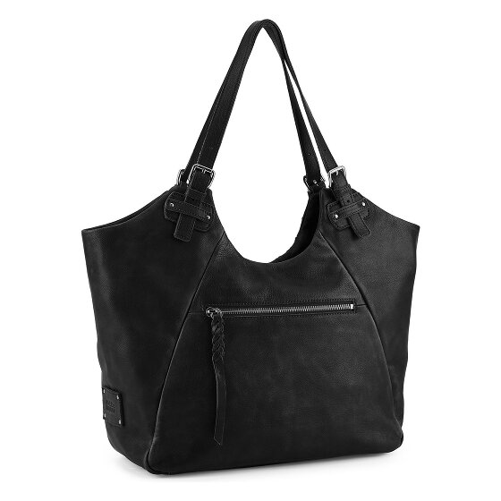 FredsBruder Calm Weave Shopper Tasche Leder 45 cm