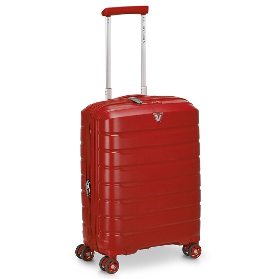 Roncato B-Flying Move 4 Rollen Kabinentrolley 55 cm mit Dehnfalte