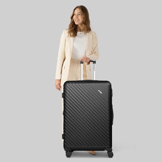 Check.In Paradise 2.0 4 Rollen Trolley L 78 cm mit Dehnfalte