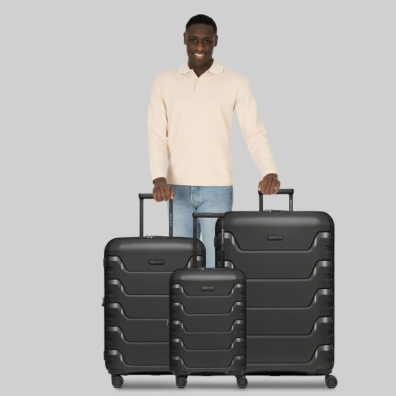 Smartbox Edition 01 4 Rollen Kofferset 3-teilig mit Dehnfalte