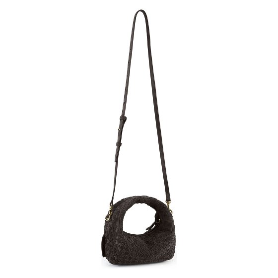 LES VISIONNAIRES Greta Micro weave Handtasche Leder 20 cm