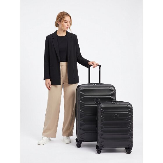 Delsey Paris Meteor 4-Rollen Kofferset S+M mit Dehnfalte