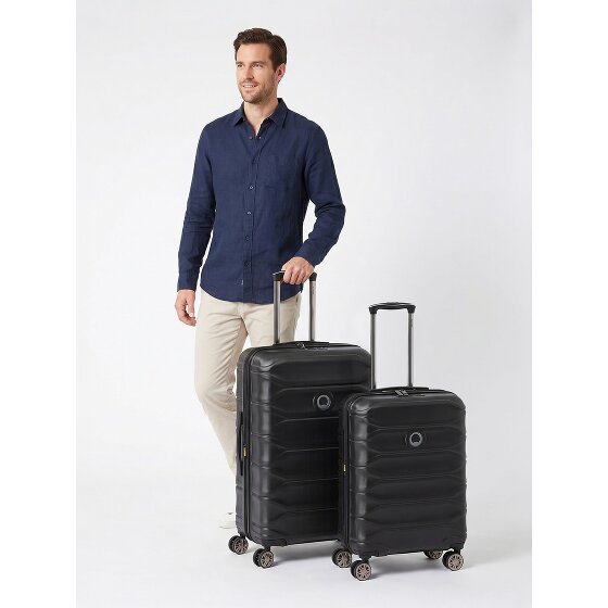 Delsey Paris Meteor 4-Rollen Kofferset S+M mit Dehnfalte