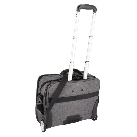 Dermata 2 Rollen Businesstrolley 44 cm Laptopfach
