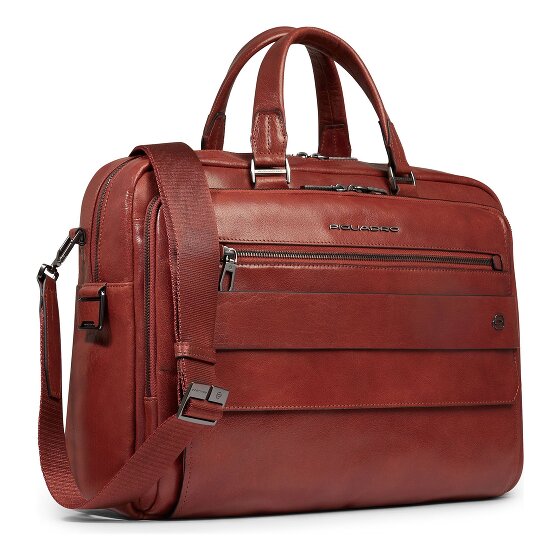 Piquadro Solm Aktentasche Leder 42 cm Laptopfach