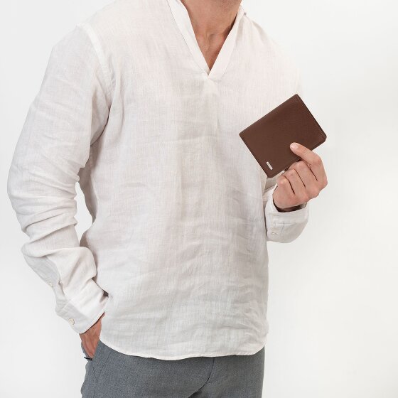 Redolz Leather Essentials HF Geldbörse RFID Leder 9,5 cm ausklappbar