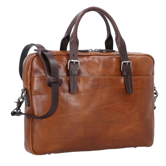Castelijn & Beerens Rien Aktentasche RFID Leder 41 cm Laptopfach