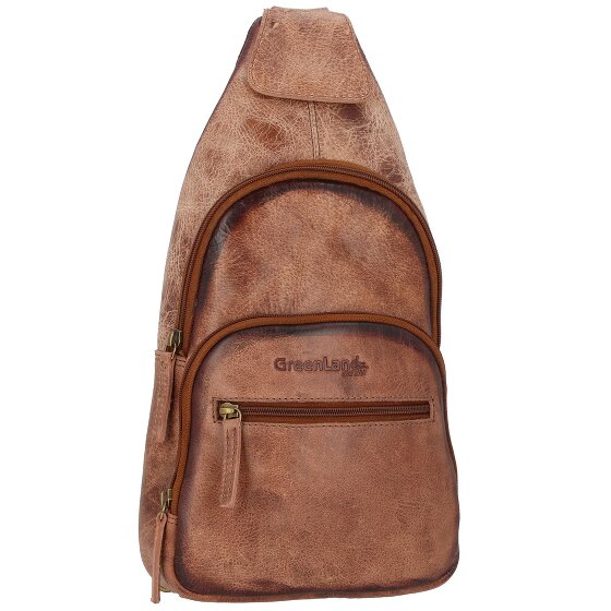 Greenland Nature Mascu & Line Umhängetasche Leder 39 cm