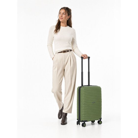 Stratic Shine 4 Rollen Kabinentrolley 55 cm