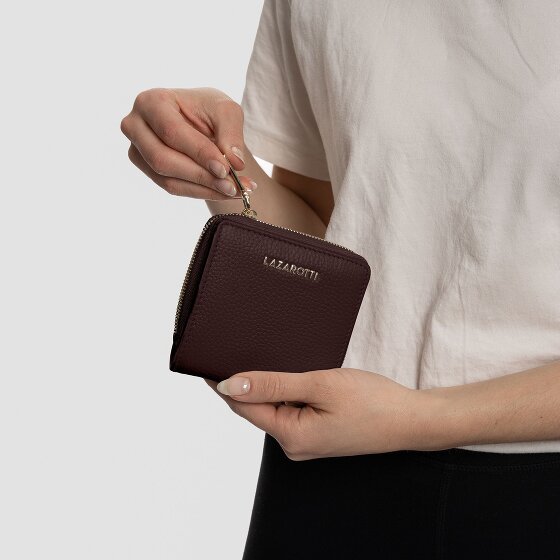 Lazarotti Bologna Leather Geldbörse Leder 10 cm