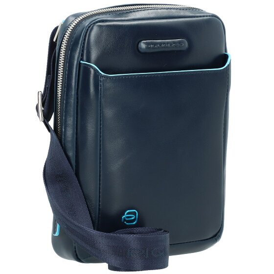 Piquadro Blue Square Umhängetasche Leder 22 cm