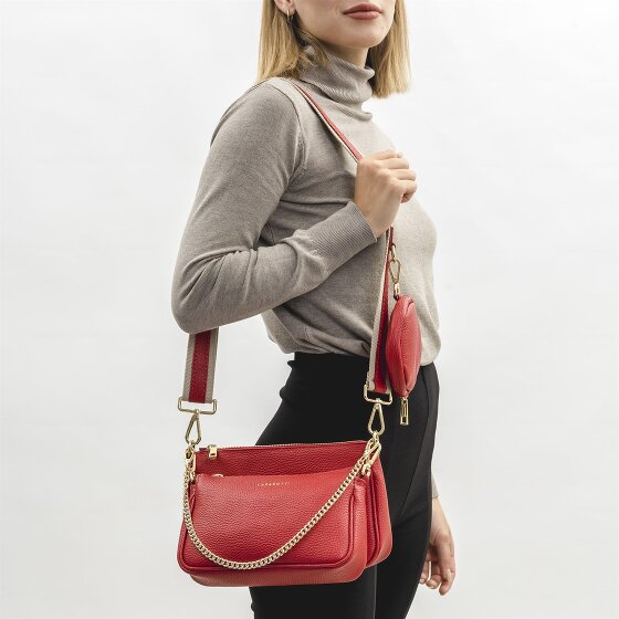 Lazarotti Milano Leather Umhängetasche Leder 23 cm