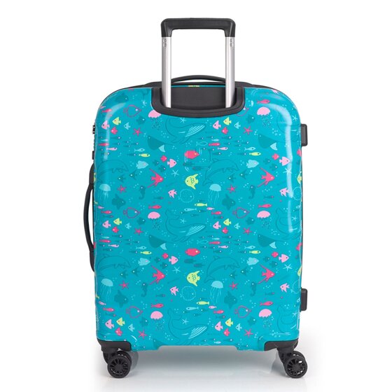 Gabol Acqua 4 Rollen Trolley M 66 cm