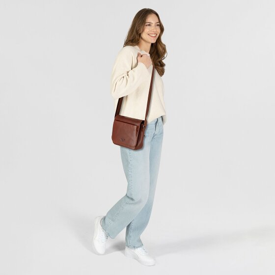 Greenburry Vintage Umhängetasche Leder 26 cm