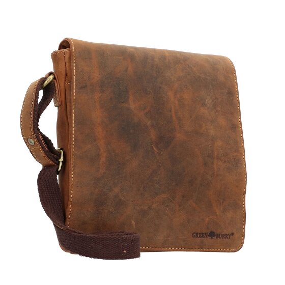 Greenburry Vintage Umhängetasche Leder 23 cm