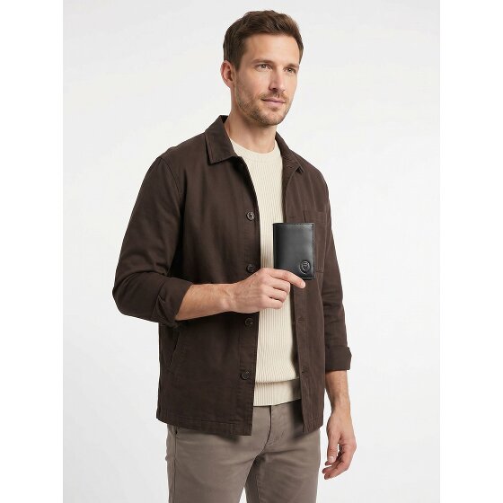 oxmox Leather Geldbörse RFID Schutz Leder 13 cm