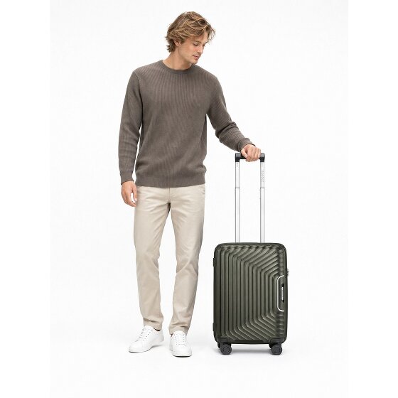Redolz Essentials 01 4 Rollen Kabinentrolley 53 cm mit Dehnfalte